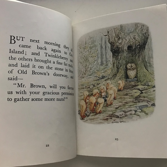 Beatrix Potter The Tale of Squirrel Nutkin Mini Paperback Book - Picture 4 of 6